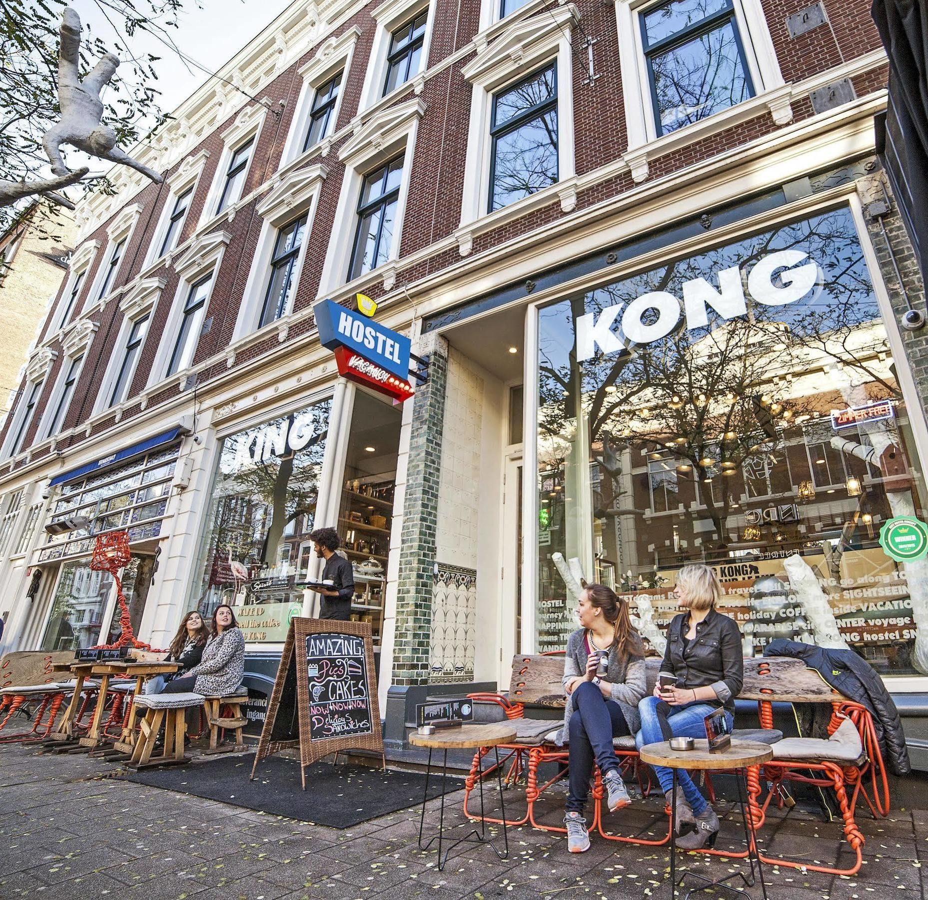 King Kong Hostel Rotterdam Bagian luar foto